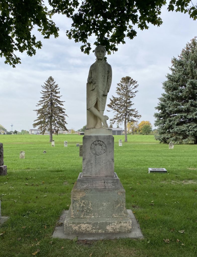 Allie Peterson Grave New Ulm
