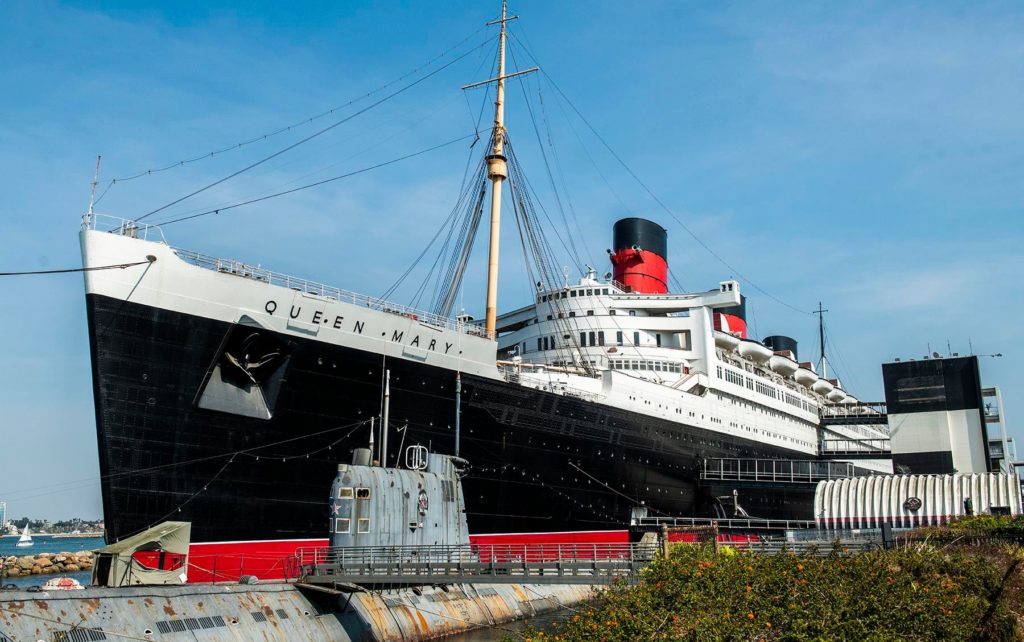 Queen Mary, Most Haunted places in California